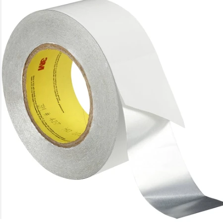3M Aluminum Foil Tape 427 – High-Performance Silver Foil Tape For Heat, Moisture & Chemical Resistance Applications